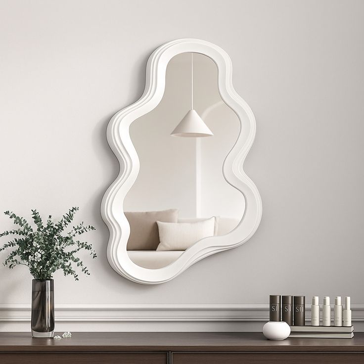 Lazy Wave Wall Mirrror