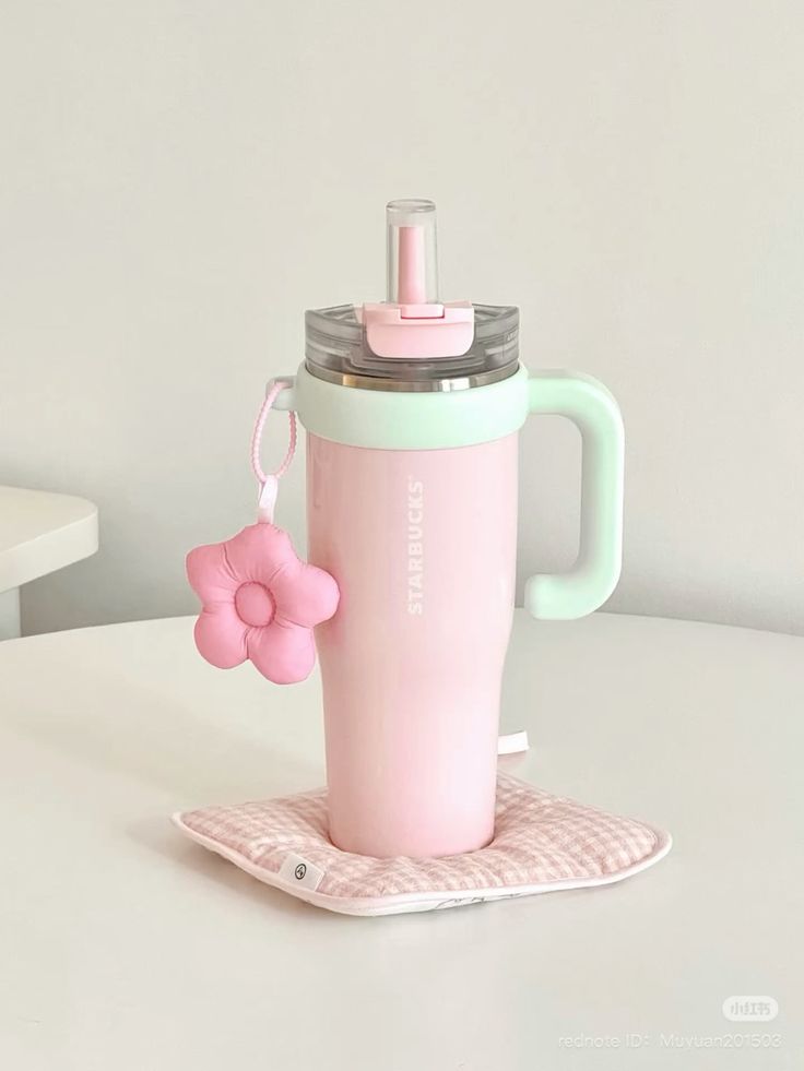 Pink sensored coffee mug