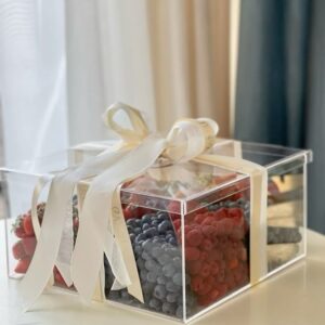 One Pound Cake Arylic Box