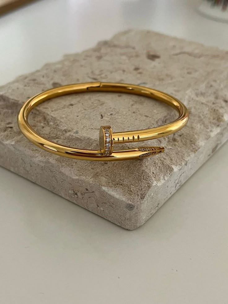 Golden Nail Luxe Bracelet - Image 2