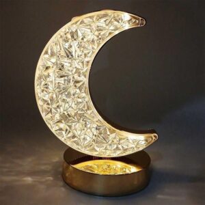 Crystal Moon Lamp