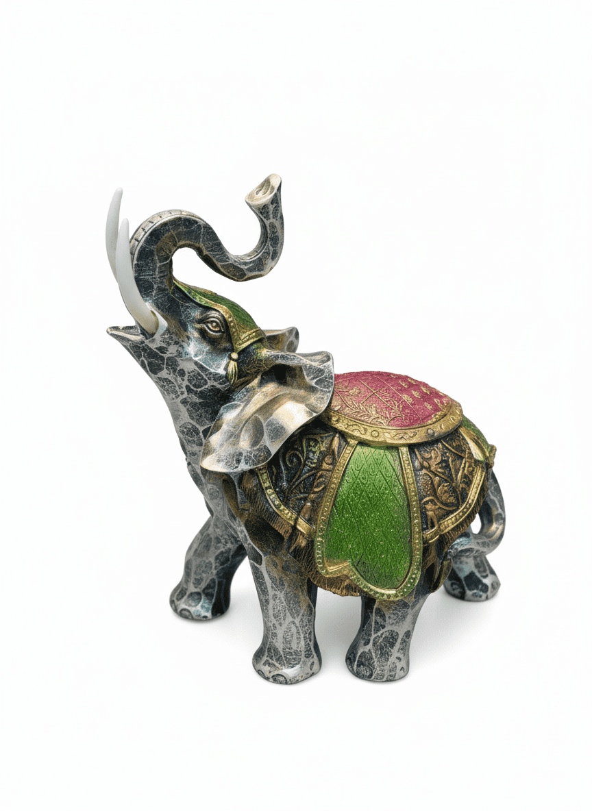 Embellished Elephant Figurine - Image 2