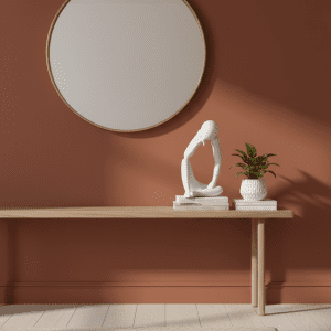White Abstract Contemplation Sculpture