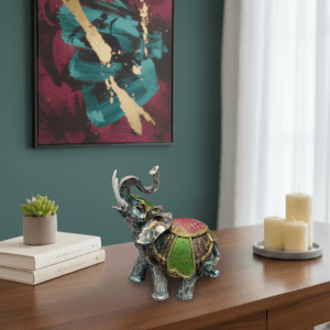 Embellished Elephant Figurine